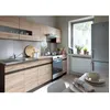 Image de JUNONA Cuisine complète 2m40 - 7 éléments - Décor chêne sonoma - plan de travail inclus
