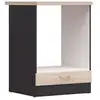 Image de Junona meuble bas four 60 cm - plan de travail - chêne sonoma JUNONAMBFOURCH