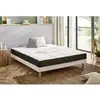 Image de Ensemble Matelas Mémoire De Forme Ép. 22 Cm Et Sommier 160x200 Cm