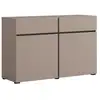 Image de Buffet 2 portes 2 tiroirs lilia taupe