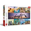 Image de Puzzle 1000 pièces - TREFL - Collage Afrique - Multicolore - Thème Voyage & cartes - Dès 12 ans