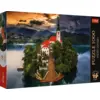 Image de Trefl Puzzle Premium Plus 1000 Pièces - Photo Du Lac Bled Slovénie