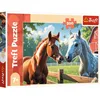 Image de Puzzle 200 pièces Chevaux dans la clairière Trefl - Jeu éducatif pour enfants dès 7 ans