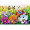 Image de Puzzles 300 pièces faciles : Insectes dans la prairie