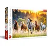Image de Puzzle - TREFL - Chevaux Sauvages - 1500 pièces - 85 x 58 cm - Matériaux écologiques