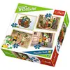Image de Trefl Puzzle 4 Puzzles - Vache - 35 Pièces Puzzle En Carton Enfant