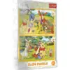 Image de Puzzles Winnie L'ourson - Trefl - 2 Ensembles De 24 Pièces - Matériaux Certifiés Fsc