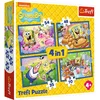 Image de Trefl Puzzle Vie Sous-marine De Spongebob - 4en1 Fsc Mix 70%