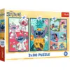 Image de Trefl Puzzle Disney Lilo&stitch 3x80 Pièces - Le Monde De Stitch
