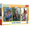 Image de Trefl Coffret Puzzle Disney Zootopia 2 - Puzzle 3-en-1 80 Pièces