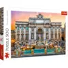 Image de Trefl Puzzle Fontaine De Trevi Rome - Puzzle 500 Pièces