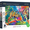 Image de Trefl Puzzle 500 Pièces Tiger Encounter Carton Fsc Durable
