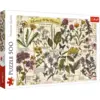 Image de Trefl Puzzle Herbarium Plantes Médicinales 500 Pièces Jeu De Puzzle