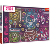 Image de Trefl Puzzle Néon Hello Kitty - 500 Pièces - Carton Coloré