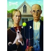 Image de Trefl Puzzle American Gothic Dog Edition - 500 Pièces Carton
