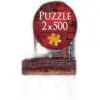 Image de Puzzle Trefl Chalet En Montagne 500 Pièces, Surface Réfléchissante