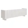 Image de Selsey fiorra   meuble tv 3 portes   blanc brillant   144 cm Fiorra