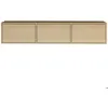 Image de Meuble TV avec 3 abattants   FRAMME   aspect chêne   150 cm