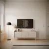 Image de Meuble TV 3 portes   TOVI   cachemire / couleur chêne Lindberg  140 cm