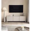 Image de Meuble TV bas 3 portes   LUMMO   156 cm   gris cachemire