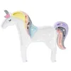 Image de Lampe à poser LED - UNICORN - Licorne en bois de pin - H38 cm - LED multicolore