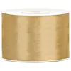 Image de Ruban satin doré ocre 5 cm x 25 m - Or