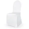 Image de HOUSSE DE CHAISE TISSU ÉLASTIQUE MAT BLANC