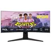 Image de Ecran PC Gaming Tcl 34R83Q 34 Incurvé WQHD Noir et Blanc