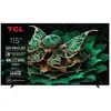 Image de Tv Qd Mini Led Pro Tcl 115c7k 292 Cm 4k Uhd 2025 Aluminium Brossé
