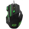 Image de Souris ESPERANZA MX201 WOLF - Optique 2400 dpi - 7 boutons - Filaire USB - Vert