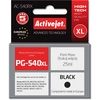 Image de Activejet Encre Ac-540rx (remplacement De Canon Pg-540xl ; Premium ; 25 Ml ; Noir)