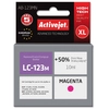 Image de Activejet Encre Ab-123mn (remplacement Brother Lc123m/121m ; Supreme ; 10 Ml ; Rouge)