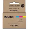 Image de Encre Compatible Actis Hp 653xl 3ym74ae