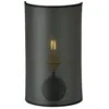 Image de Applique Murale - Emibig - Aston - Noir - Abat-jour en Tissu - 1x E14 - 40W