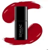 Image de SEMILAC 027 Intense Red 7ml gel uv pour ongles rouge