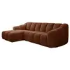 Image de Shell canapé module d'angle 4pl, terracotta Shell
