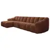Image de Shell canapé module d'angle 6pl, terracotta Shell