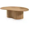 Image de Flo Table basse, chêne, 72x107 cm Flo