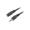 Image de Câble Audio Jack (3,5 Mm) Lanberg Noir