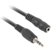 Image de Câble Stéréo Lanberg De 5 M Avec Un Connecteur Jack 3,5 Mm Mâle Vers Un Connecteur J