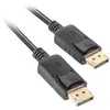 Image de Lanberg Câble Displayport 1.2 Mâle Vers Displayport 1.2 Mâle 1m 4k Noir Ca-dpdp-10cc
