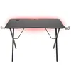 Image de Table de jeu - GENESIS - Holm 200 RGB - Plateau en carbone - Rétroéclairage LED - Noir