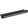 Image de LANBERG PPS7-1024-B PATCH PANEL 24 PUERTOS 1U CAT.7 FTP NEGRO