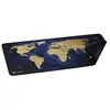 Image de Tapis de souris XXL - NATEC - Carte du monde - 800x400mm - Imperméable - Gris/Noir