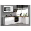 Image de Atlas cuisine complete d'angle 8 elements reversible blanc mat l270 cm sans plan de travail ATLASANGLE