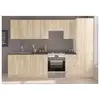 Image de Cuisine complète modulaire sara 300 cm aucune chêne sonoma mat, 8 éléments SARA300