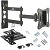 Image de Support mural pour TV - Maclean - MC-719 - 13-27 pouces - Charge max 15 kg - Réglage 180°