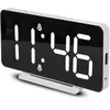 Image de GreenBlue - Horloge / Réveil avec alarme et thermomètre - LED - Blanc