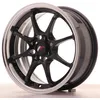 Image de 1 jante alu Japan Racing JR5 15x7 ET35 4x100 Gloss Black avec bague 731