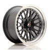 Image de 1 jante alu Japan Racing JR10 15x8 ET20 4x100-108 BF+ Machined avec bague 741